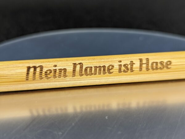 🌿 Individuelle Eleganz: Dein personalisierter Bambus-Kugelschreiber 🌸 – Bild 4